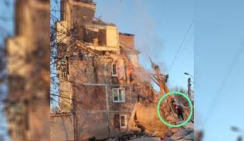 В России обрушился пятиэтажный дом в результате взрыва