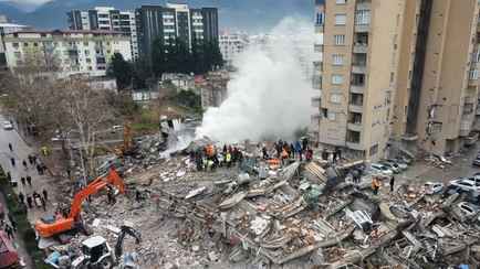 В Турции произошло новое мощное землетрясение