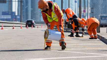 На белорусских дорогах пообещали наносить «креативные» виды дорожной разметки. Это как?