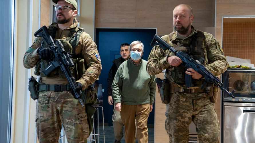 Генсек ООН Гутерриш прибыл в Украину