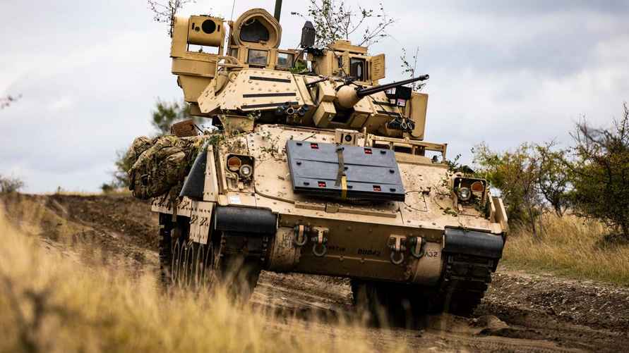 Американские Bradley, поступившие на вооружение ВСУ