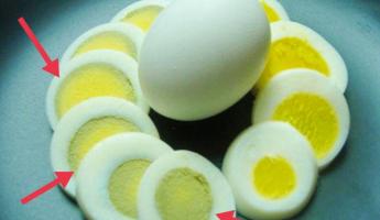 Можно ли есть вареные яйца с синевой вокруг желтка? Каждый белорус встречал такие в столовых