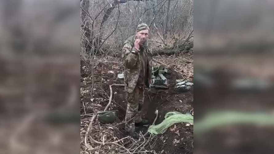 В Сети появилось видео предполагаемого расстрела украинского пленного