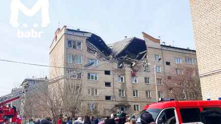 В Чите из-за взрыва разрушено 2 этажа жилой многоэтажки