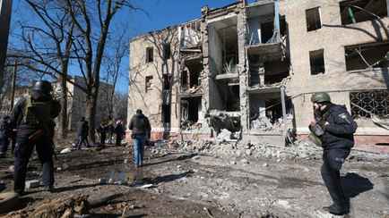 В Краматорске ракета повредила шесть жилых многоэтажек