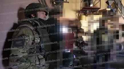 Российский ведущий Соловьев попал под обстрел на Донбассе