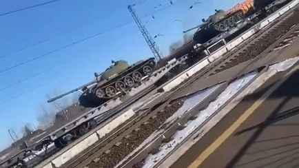 Россия отправила в Украину танки 1946 года производства