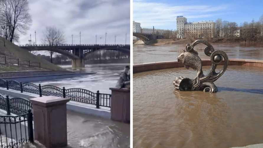 В Витебске Двина вышла из берегов — «А раньше такого не было, это апокалипсис!»