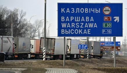 На границе Беларуси с ЕС куда-то пропали колонны фур. В ГПК все равно недовольны?