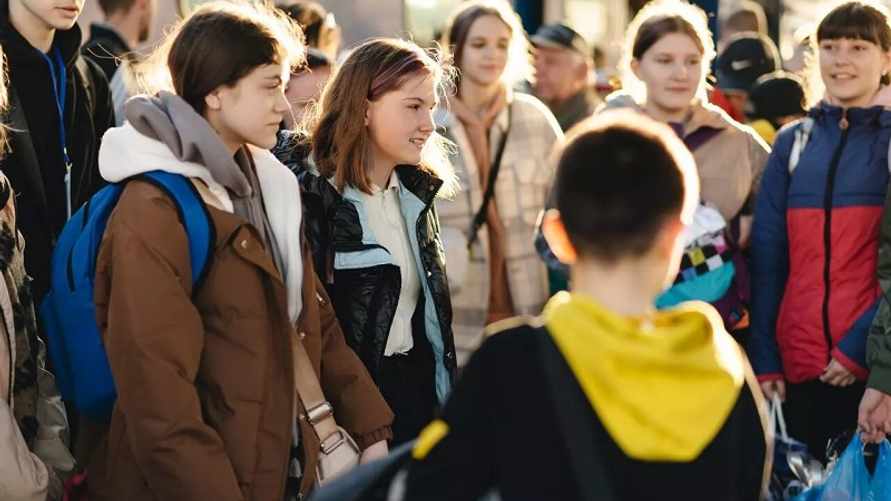 Фото: Дети из Донбасса в Минске, sputnik.by