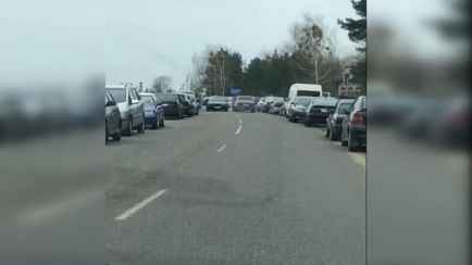 ГАИ сообщила о пресечении «незаконного массового мероприятия» водителей под Брестом. За что забрали машины?