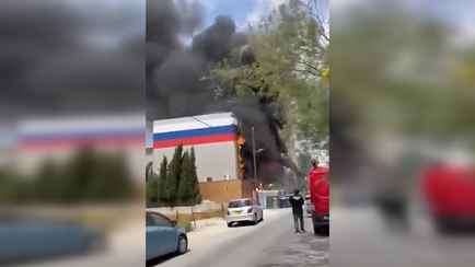 На Кипре подожгли Российский центр науки и культуры — «Произошло два сильных хлопка»