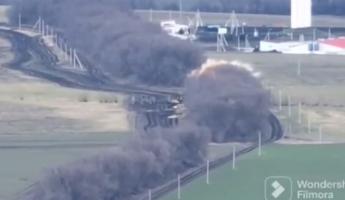 В ВСУ впервые показали видео артиллерийского обстрела российской территории