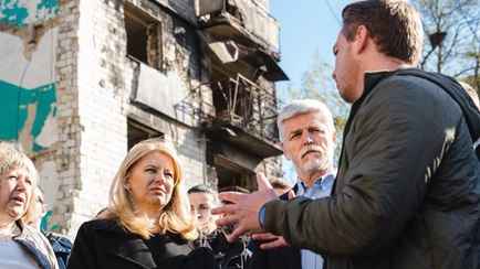 Президенты Чехии и Словакии приехали в Киев