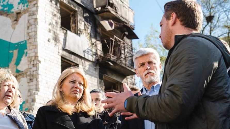 Президенты Чехии и Словакии приехали в Киев