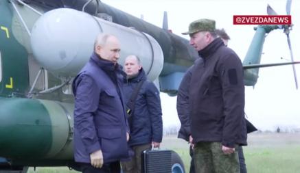 В Кремле заявили, что Путин побывал «на Херсонском направлении». Что это значит?