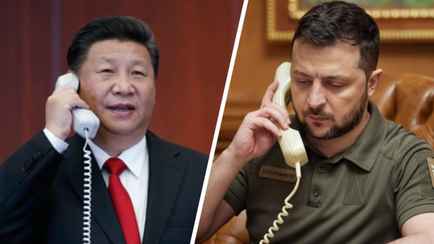 Зеленский поговорил с Си Цзиньпином по телефону