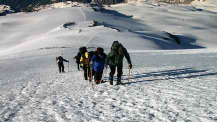 На Эльбрусе пропали шесть белорусских туристов