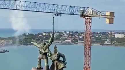 Беспилотники атаковали Евпаторию и Севастополь