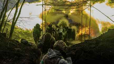 Россияне отступили в Бахмуте с некоторых позиций — Сырский