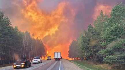 В России из-за гигантских лесных пожаров в регионах объявили ЧП. Люди сгорают заживо