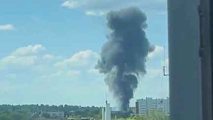 В Брянской области вслед за вертолетом рухнул Су-34