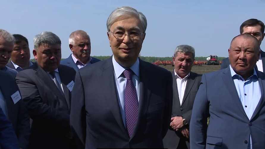 Фото: скриншот видео пресс-службы президента Казахстана