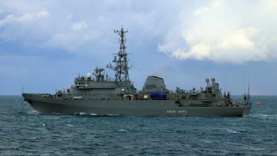 Фото иллюстрационное: Разведывательный корабль «Иван Хурс»