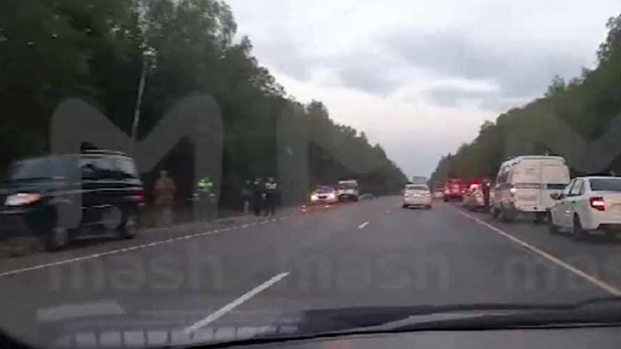 В России под Калугой взорвался беспилотник