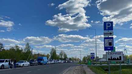 1,5 километра за 6 часов. На границе Беларуси и России образовались пробки