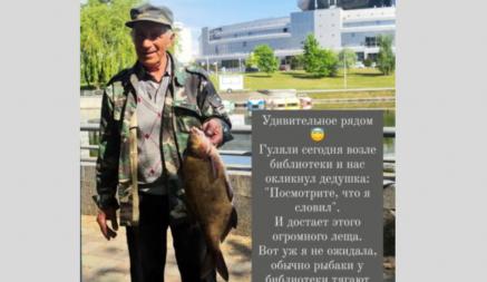 Огромного леща словили прямо в Минске. Где в столице водится такая рыба?