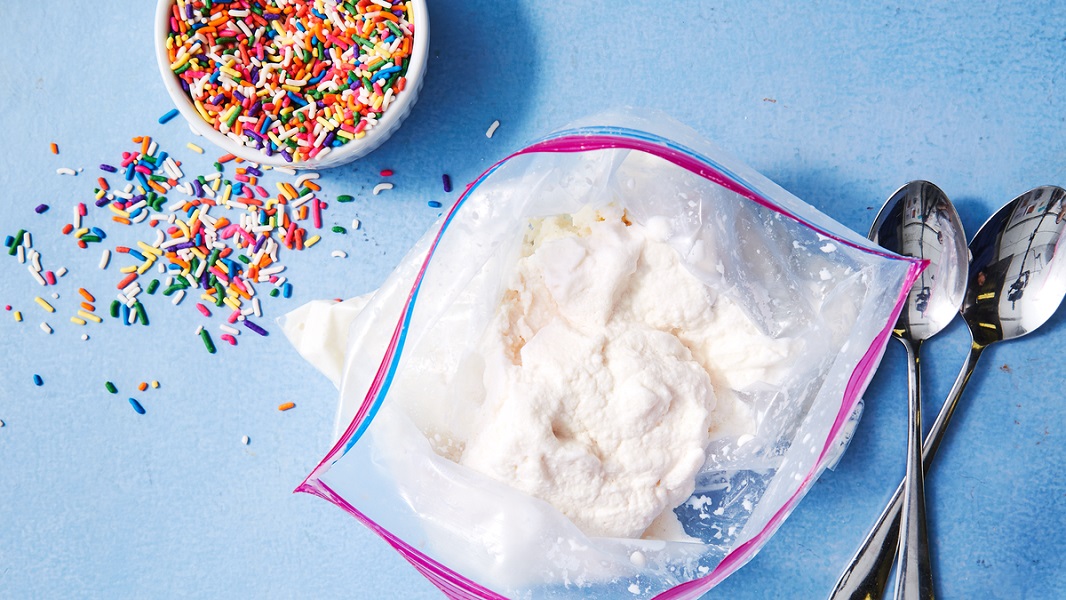 Как сделать домашнее мороженое за 5 минут? Понадобится... соль