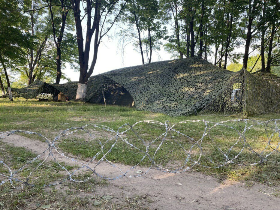 В Гомеле показали, как готовились к борьбе с вооруженными формированиями