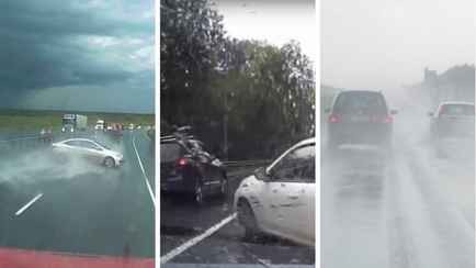 Каждый белорус может потерять контроль над авто во время дождя. Как избежать аквапланирования?