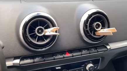 Это должен знать каждый водитель летом. Как сделать запах в машине приятным с помощью… прищепки