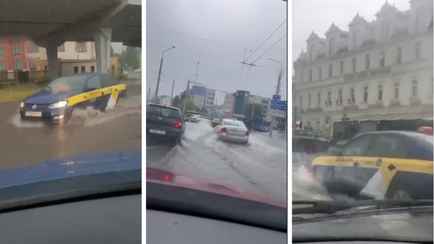 Центр Гродно «превратился в Венецию», а Барановичи засыпало градом — Белорусы поделились видео последствий долгожданных осадков