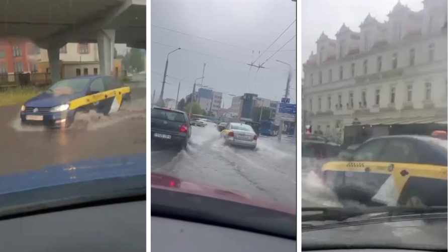 Центр Гродно "превратился в Венецию", а Барановичи засыпало градом - Белорусы поделились видео последствий долгожданных осадков
