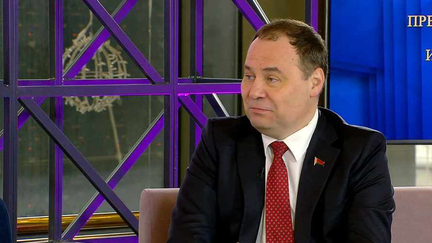 Фото: Глава Совмина Роман Головченко / Белтелерадиокомпания