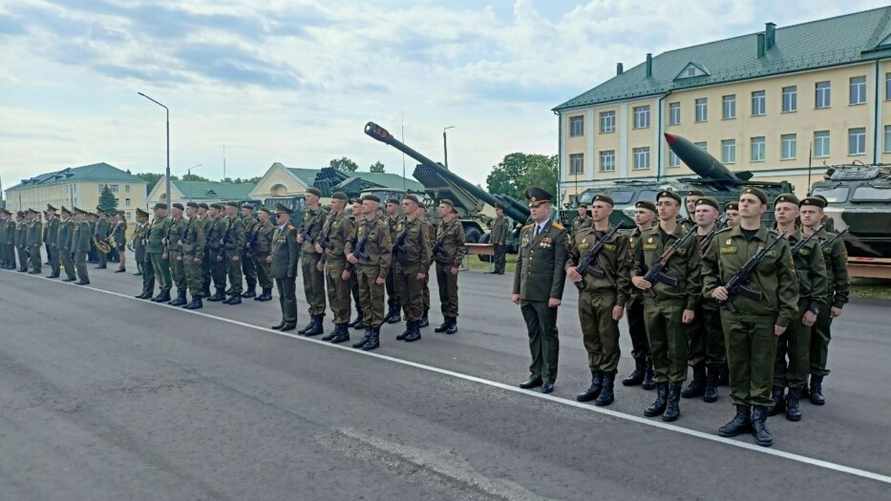 Фото: принятие присяги ВС РБ / Минобороны