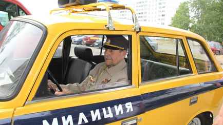 В ГАИ Могилева появился «Москвич» 70-х годов