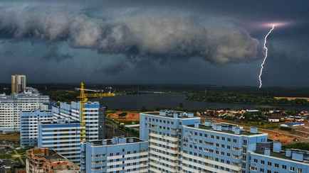 «Ишь как скрутило» — Синоптики предсказали штормы и жару в Беларуси. Но не везде?