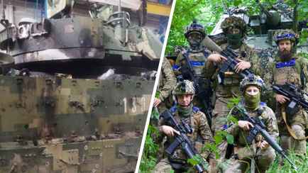 В Украине показали, что стало с БМП «Брэдли» после прямого попадания российского «Града»