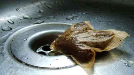 Зачем выбрасывать использованные чайные пакетики в раковину? Нашли 4 причины