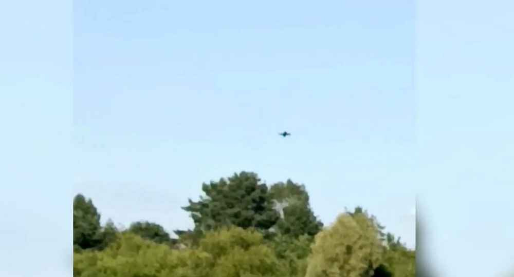 В ГПК Беларуси заявили, что перехватили украинский дрон, который «вел разведку», и опубликовали видео