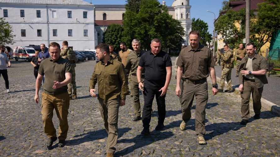 Зеленский приехал в приграничную с Беларусью область