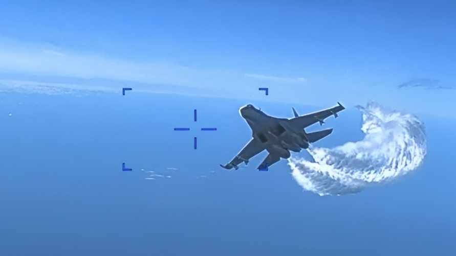 Российский истребитель пытался сбить американский беспилотник MQ-9 - США