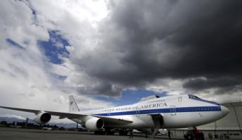 США посадили «самолет Судного дня» в 30 км от границы с Беларусью