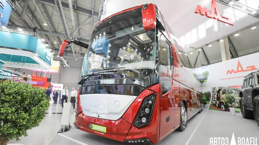 МАЗ показал новый автобус, где запчастей из "недружественных" стран всего 7%