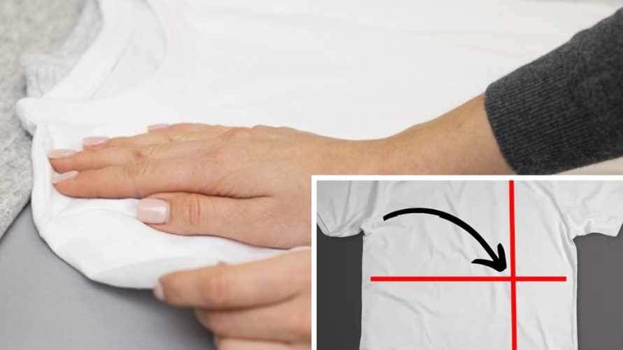 Как сложить футболку за 2 секунды? Этот лайфхак взорвал Интернет