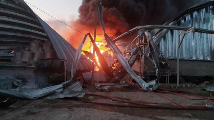 Украина обвинила Россию в ударе по терминалам с зерном под Одессой